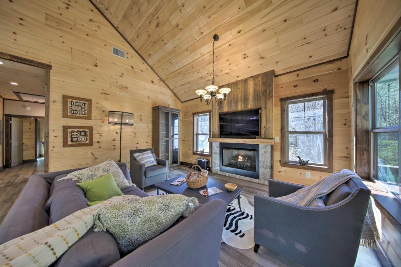 Airy Ellijay Home With Spacious Creekside Deck! Exterior foto