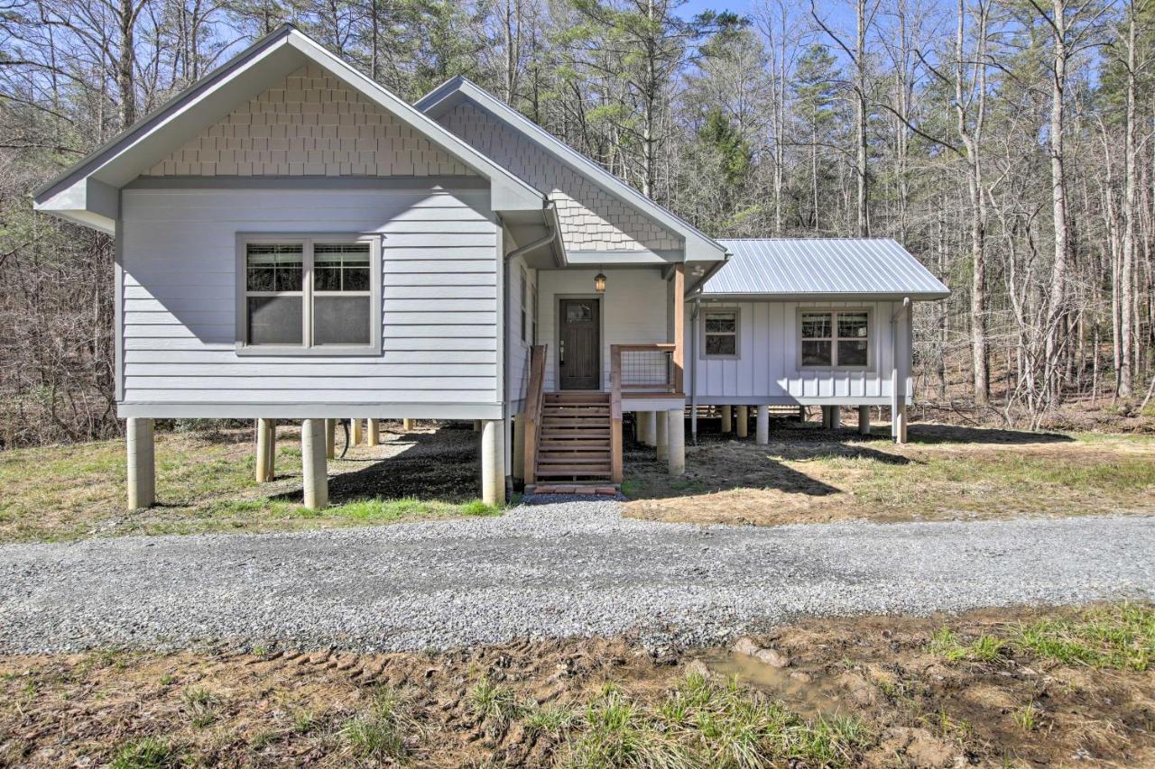 Airy Ellijay Home With Spacious Creekside Deck! Exterior foto